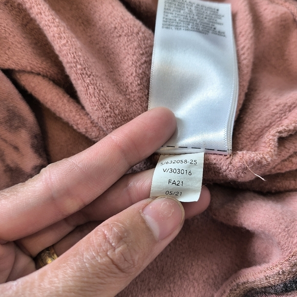 Athleta Palermo Pink Balance Tie Dye Pullover Sweatshirt Size Medium - Picture 11 of 11